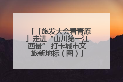 「旅发大会看青原」走进“山川第一江西景” 打卡城市文旅新地标（图）
