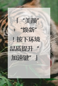 “美颜”+“焕新”！按下环境品质提升“加速键”