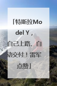 特斯拉Model Y，自己上路、自动交付！雷军点赞