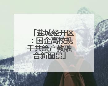 盐城经开区：国企高校携手共绘产教融合新图景