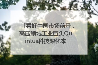 看好中国市场前景，高压领域工业巨头Quintus科技深化本土策略，构建全方位服务亚太区总部