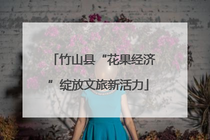 竹山县“花果经济”绽放文旅新活力