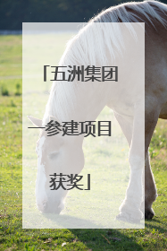 五洲集团一参建项目获奖
