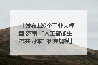 发布120个工业大模型 济南 “人工智能生态共同体”初具规模