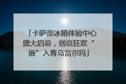 卡萨帝冰箱体验中心盛大启幕，创意狂欢“嵌”入青岛富尔玛