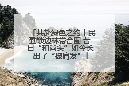 共赴绿色之约丨民勤锁边林带合围 昔日“和尚头”如今长出了“披肩发”