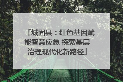 城固县：红色基因赋能智慧应急 探索基层治理现代化新路径