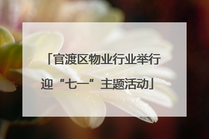 官渡区物业行业举行迎“七一”主题活动