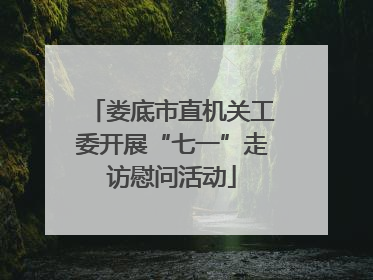 娄底市直机关工委开展“七一”走访慰问活动