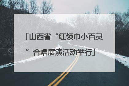 山西省“红领巾小百灵”合唱展演活动举行