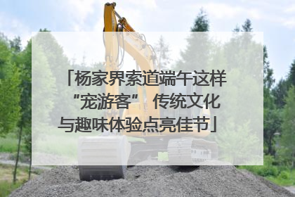 杨家界索道端午这样“宠游客” 传统文化与趣味体验点亮佳节