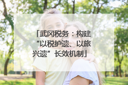 武冈税务：构建“以税护遗、以旅兴遗”长效机制