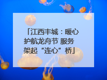 江西丰城：暖心护航龙舟节 服务架起“连心”桥