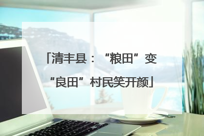 清丰县：“粮田”变“良田”村民笑开颜