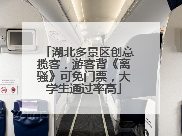 湖北多景区创意揽客，游客背《离骚》可免门票，大学生通过率高