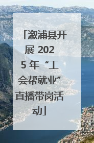 溆浦县开展 2025 年“工会帮就业”直播带岗活动