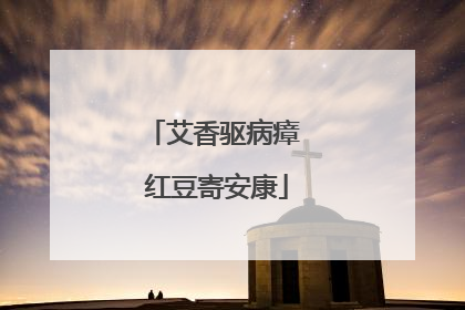 艾香驱病瘴 红豆寄安康