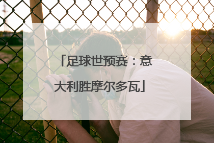 足球世预赛：意大利胜摩尔多瓦
