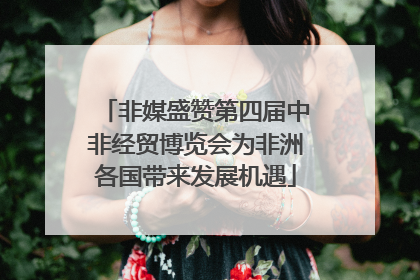 非媒盛赞第四届中非经贸博览会为非洲各国带来发展机遇