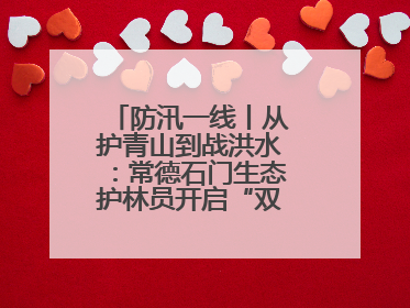 防汛一线丨从护青山到战洪水：常德石门生态护林员开启“双重守护”模式