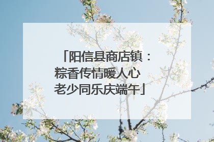 阳信县商店镇：粽香传情暖人心 老少同乐庆端午
