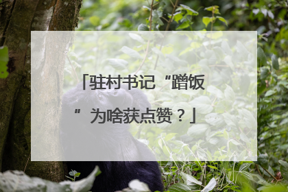 驻村书记“蹭饭”为啥获点赞？