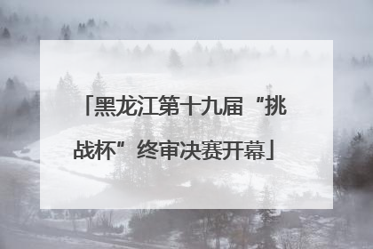 黑龙江第十九届“挑战杯”终审决赛开幕